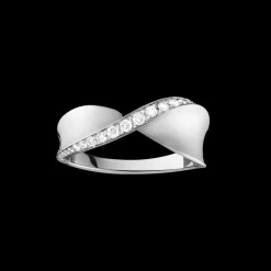 Bague, or blanc 18k, diamants|OMEGA Hot