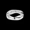 Bague, or blanc 18k, diamants|OMEGA Hot