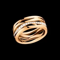 Bague, or jaune 18k, diamants|OMEGA Outlet