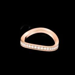 Bague, or rouge 18k, diamants|OMEGA Online