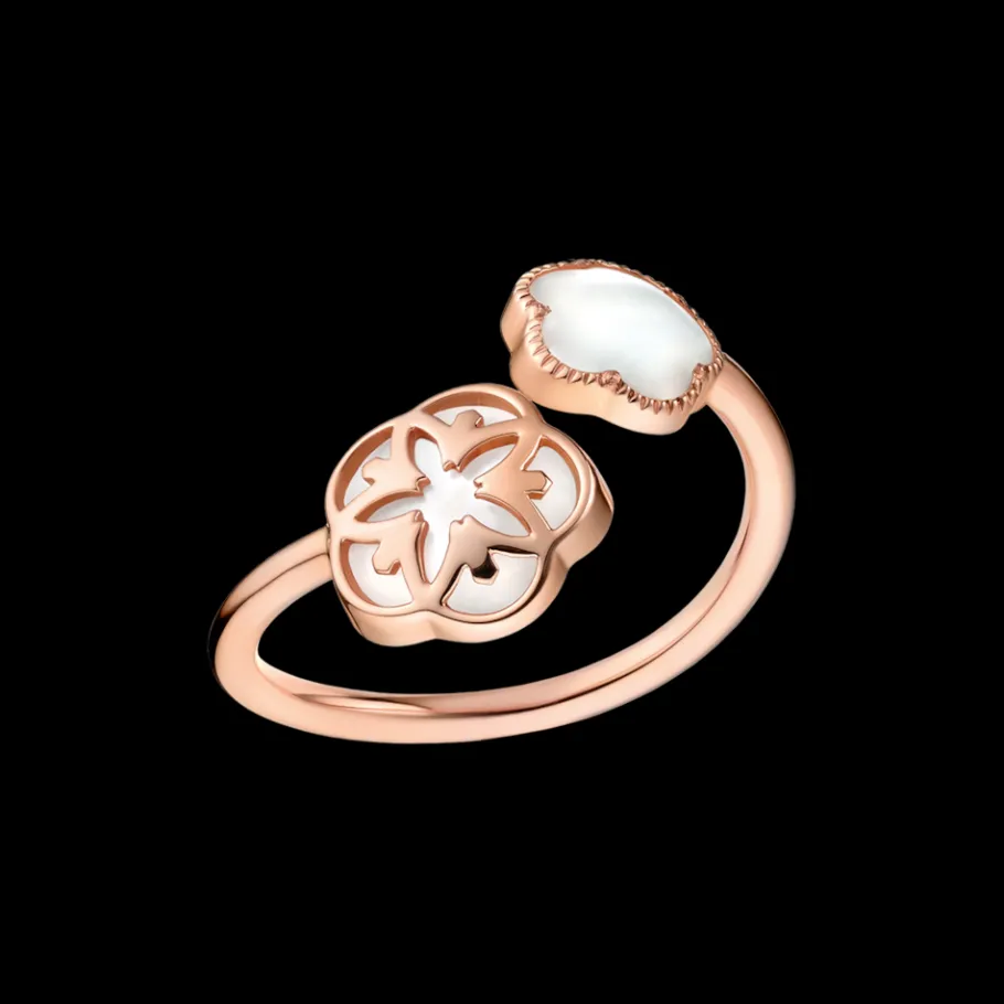 Bague, or rouge 18k, nacre|OMEGA Clearance