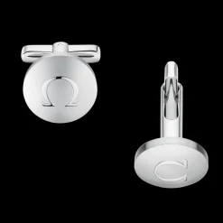 Bouton de manchette, acier inoxydable|OMEGA Discount