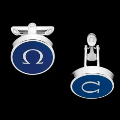 Bouton de manchette, acier inoxydable|OMEGA Clearance