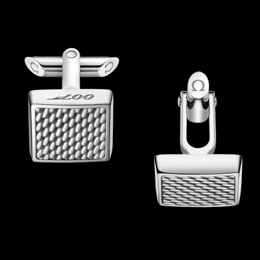 Bouton de manchette, acier inoxydable|OMEGA Clearance
