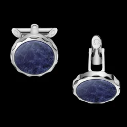 Bouton de manchette, aventurine, acier inoxydable|OMEGA Fashion