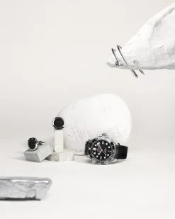 Bouton de manchette, céramique, acier inoxydable|OMEGA Sale