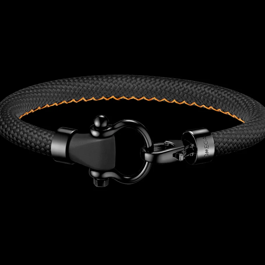 Bracelet, caoutchouc, acier inoxydable|OMEGA Discount