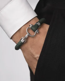 Bracelet, caoutchouc, acier inoxydable|OMEGA New