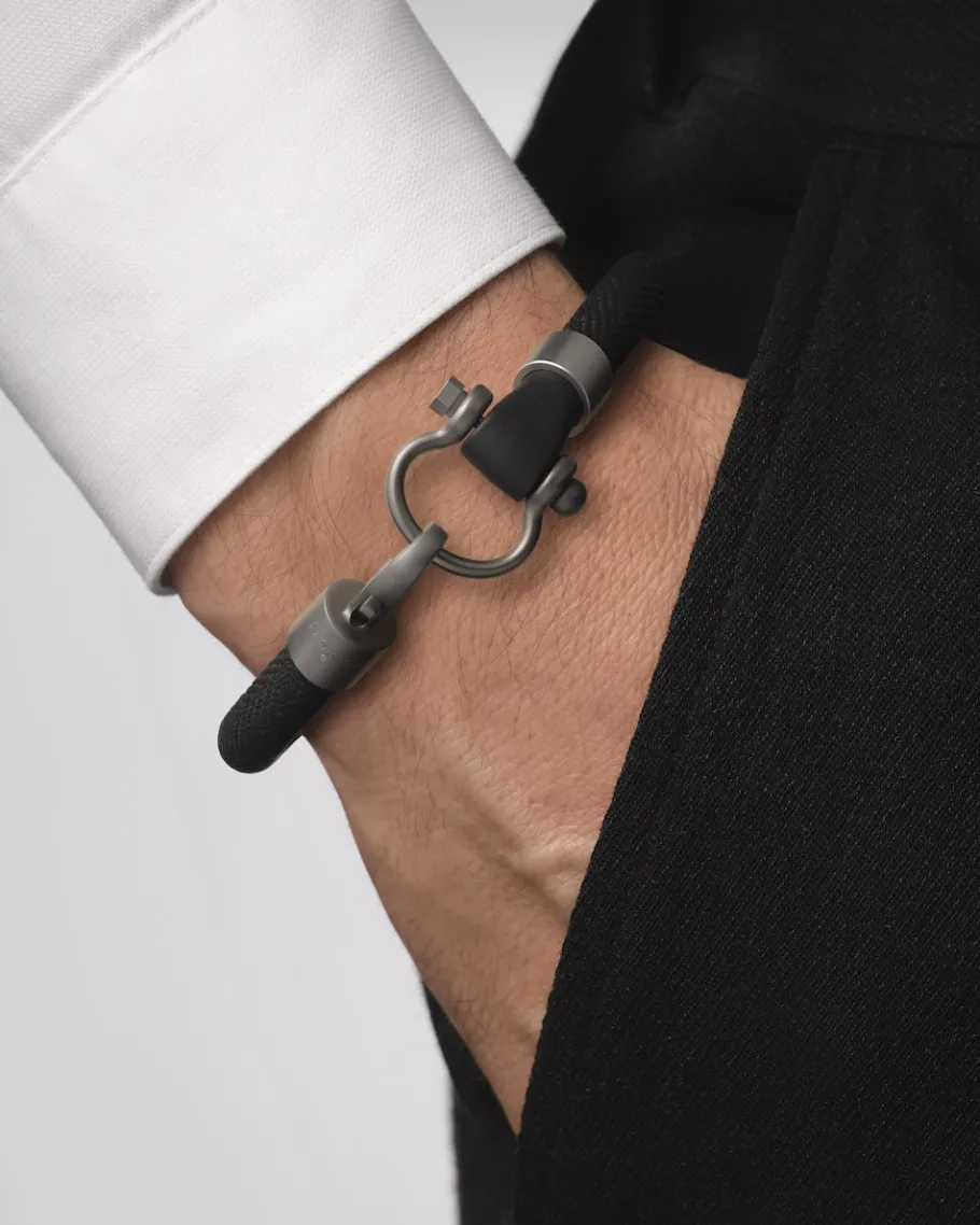 Bracelet, caoutchouc, titane|OMEGA New
