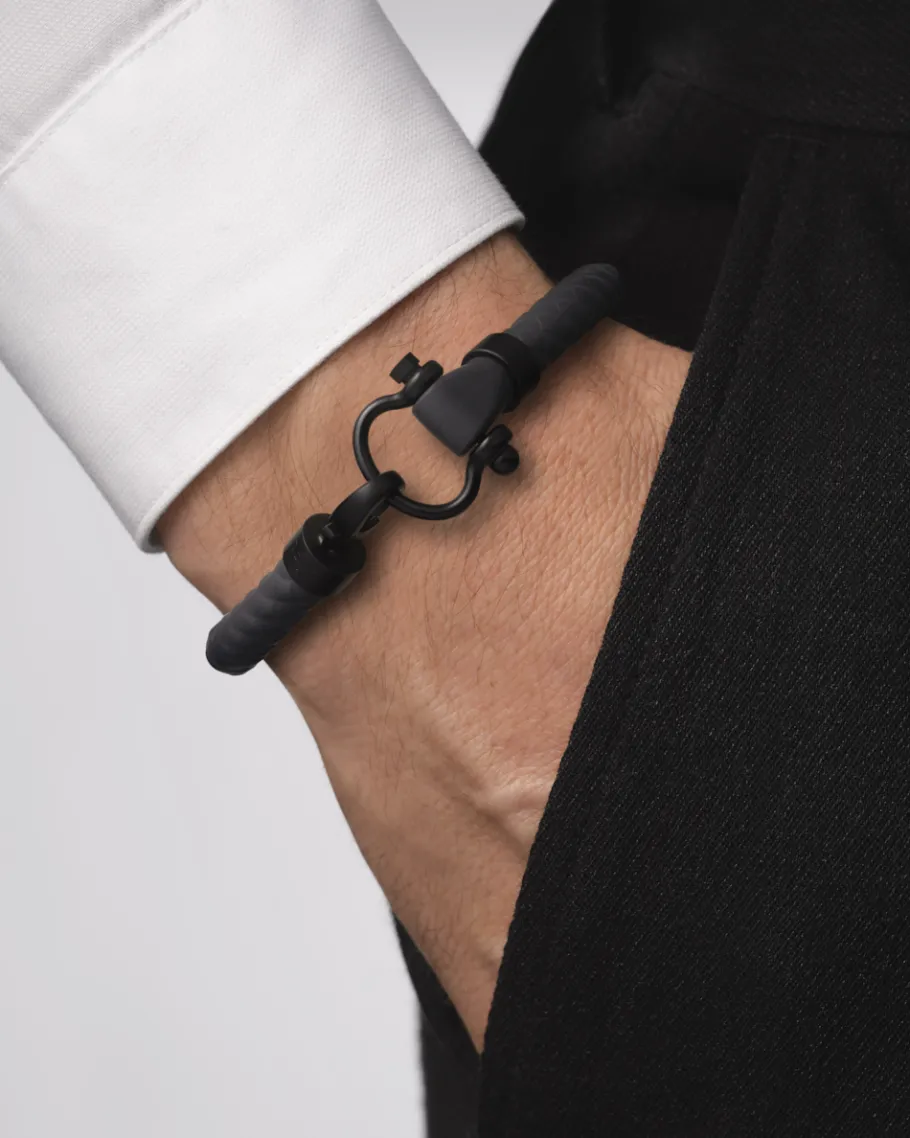 Bracelet, caoutchouc, titane|OMEGA New