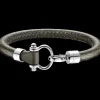 Bracelet, cuir d’alligator, acier inoxydable|OMEGA Discount