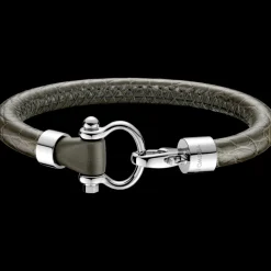 Bracelet, cuir d’alligator, acier inoxydable|OMEGA Discount