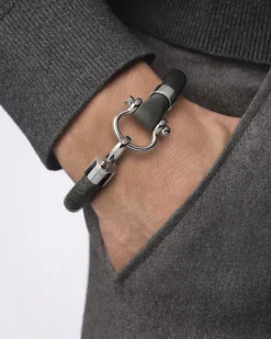 Bracelet, cuir d’alligator, acier inoxydable|OMEGA Discount