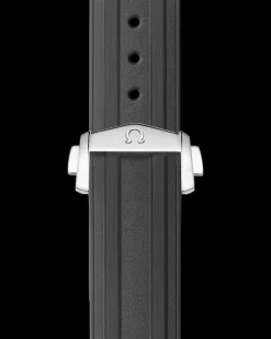 Bracelet de la Seamaster Diver 300M en caoutchouc gris avec boucle déployante|OMEGA Hot