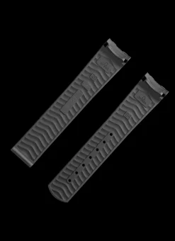 Bracelet de la Seamaster Diver 300M en caoutchouc gris avec boucle déployante|OMEGA Hot