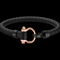 Bracelet, or rouge 18k, caoutchouc, acier inoxydable|OMEGA Sale