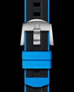 Bracelet Seamaster Planet Ocean Ultra Deep en caoutchouc noir avec boucle ardillon|OMEGA Fashion