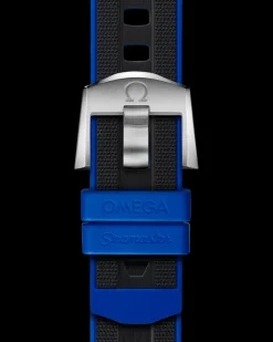 Bracelet Seamaster Planet Ocean Ultra Deep en caoutchouc noir avec boucle ardillon|OMEGA Discount