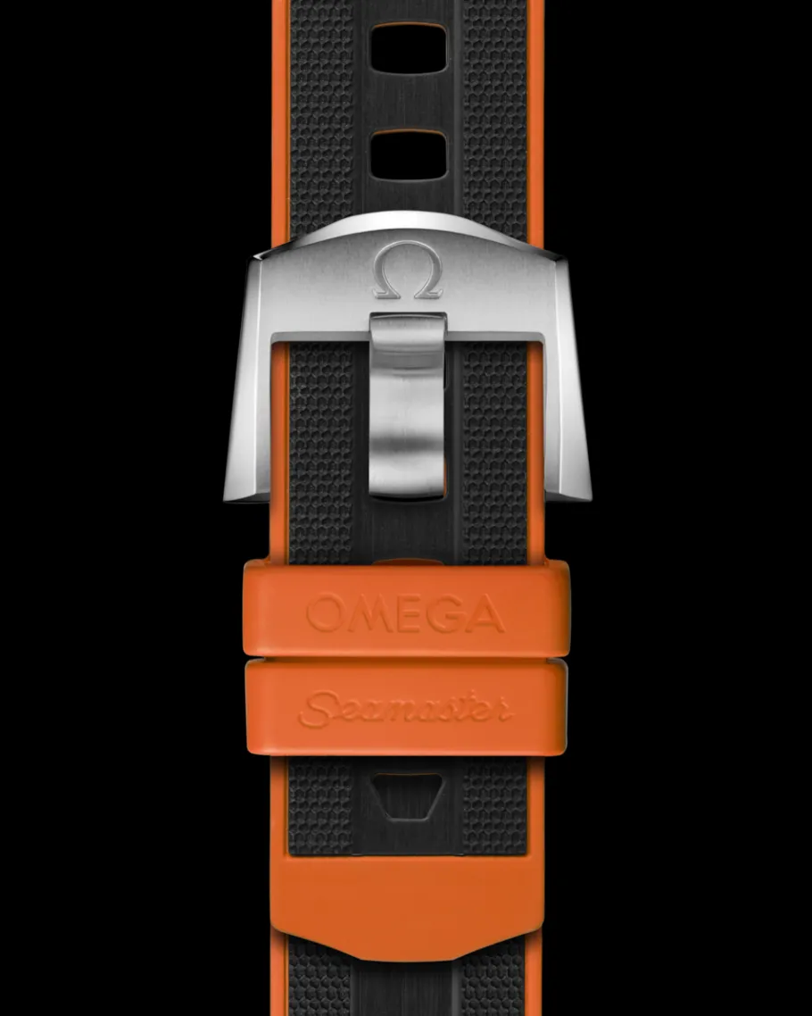 Bracelet Seamaster Planet Ocean Ultra Deep en caoutchouc noir avec boucle ardillon|OMEGA Best