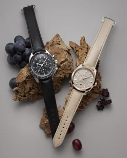 Bracelet végane beige avec boucle déployante|OMEGA Hot