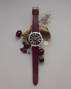 Bracelet végane bordeaux|OMEGA Online
