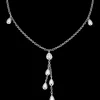Collier, or blanc 18k, diamants|OMEGA Clearance