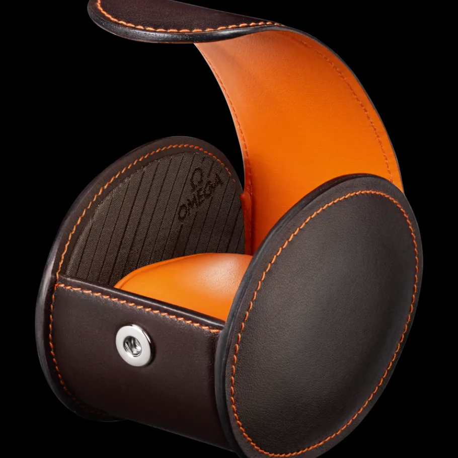 Écrin à montre, brun / orange|OMEGA Sale