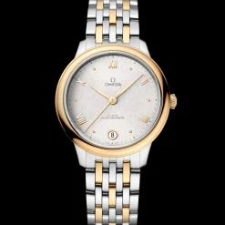 34 mm, acier ‑ or jaune sur acier ‑ or jaune|OMEGA Fashion