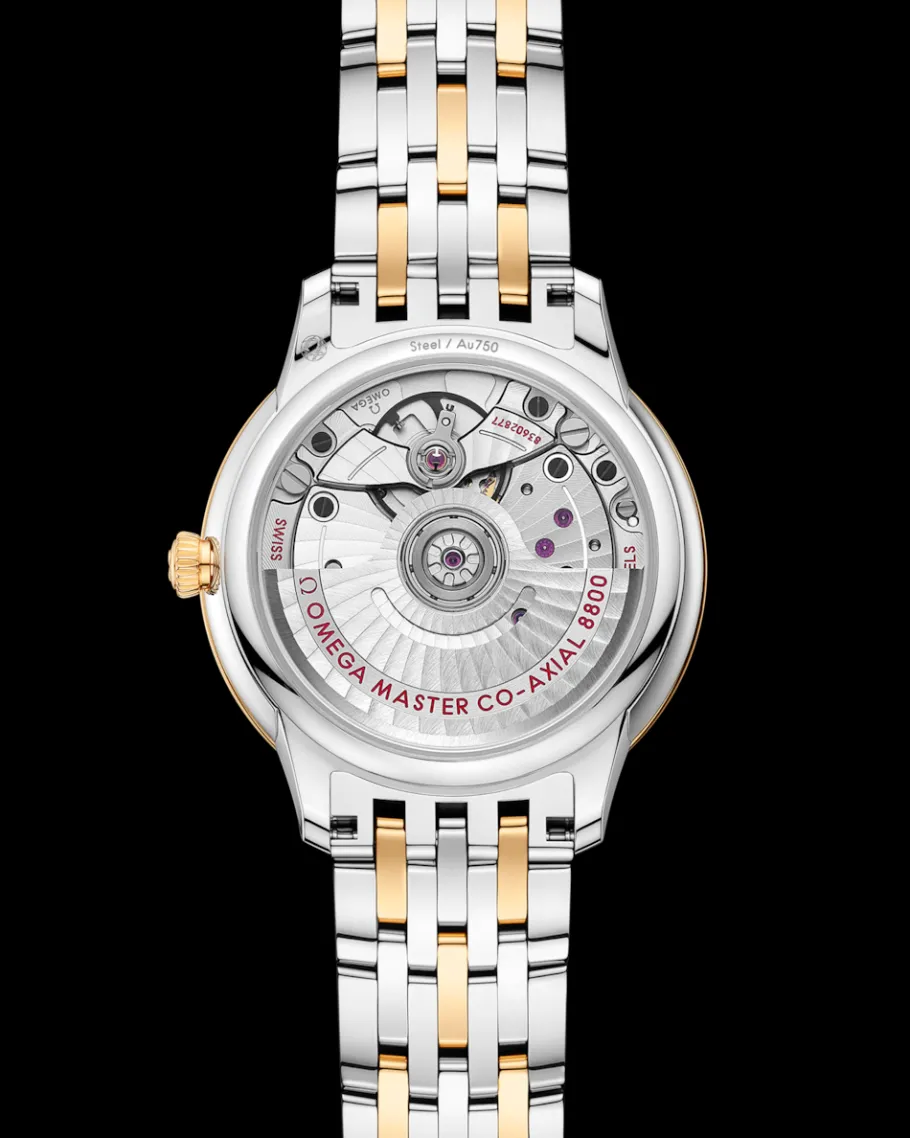 34 mm, acier ‑ or jaune sur acier ‑ or jaune|OMEGA Fashion