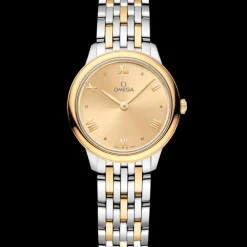 27,5 mm, acier ‑ or jaune sur acier ‑ or jaune|OMEGA Hot