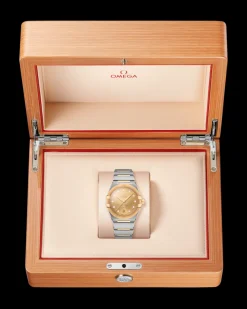 39 mm, acier ‑ or jaune sur acier ‑ or jaune|OMEGA Hot