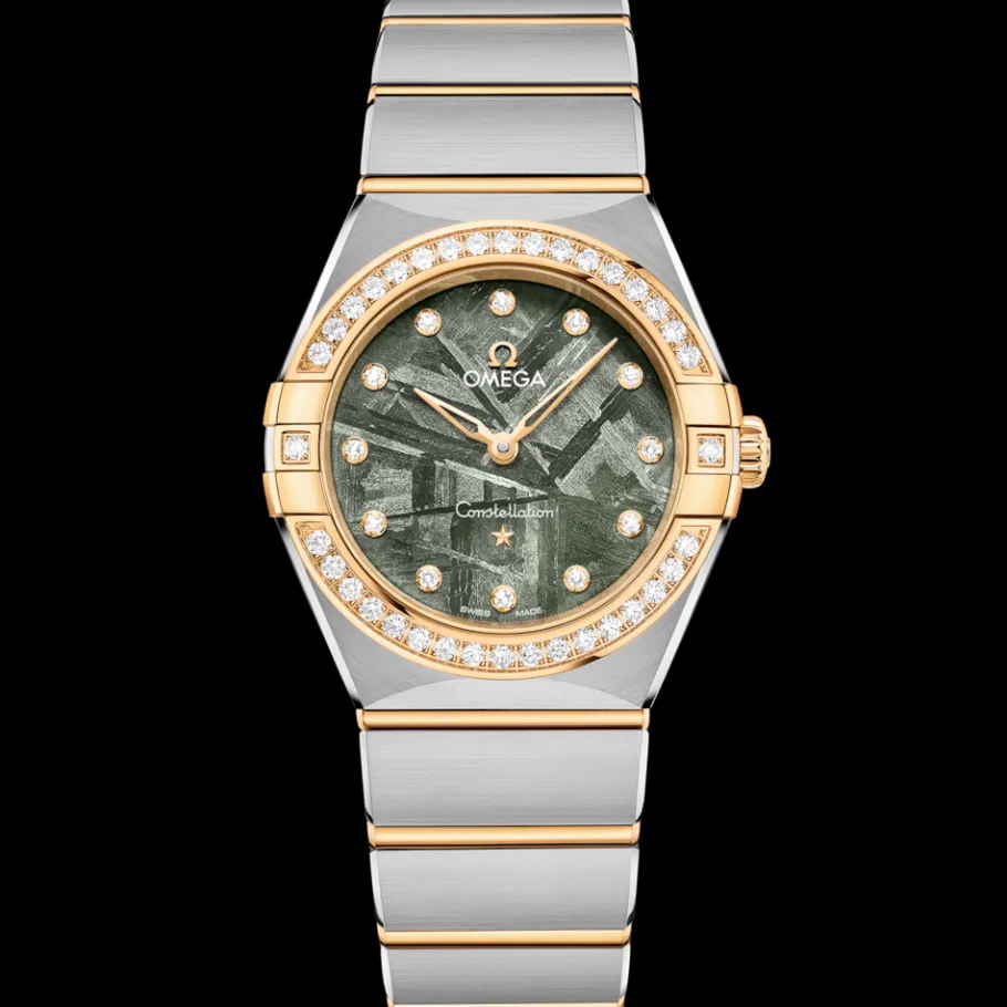 28 mm, acier ‑ or jaune sur acier ‑ or jaune|OMEGA Best