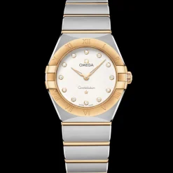 28 mm, acier ‑ or jaune sur acier ‑ or jaune|OMEGA Outlet