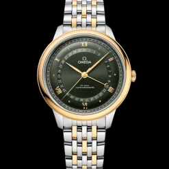 42 mm, acier ‑ or jaune sur acier ‑ or jaune|OMEGA Online