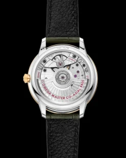 34 mm, acier ‑ or jaune sur bracelet en cuir|OMEGA Clearance