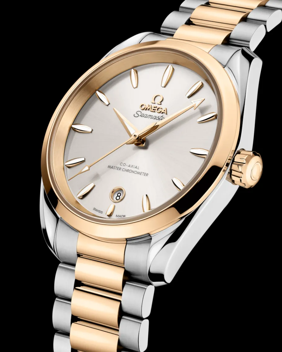 38 mm, acier ‑ or Moonshine™ sur acier ‑ or Moonshine™|OMEGA New