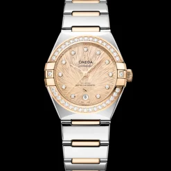 29 mm, acier ‑ or Moonshine™ sur acier ‑ or Moonshine™|OMEGA Fashion