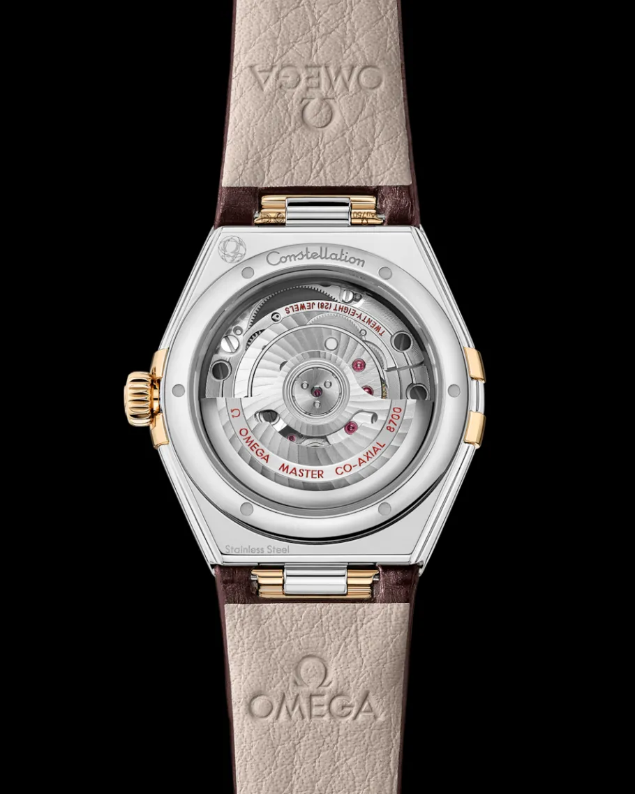 29 mm, acier ‑ or Moonshine™ sur alligator|OMEGA Clearance