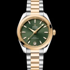 34 mm, acier ‑ or Moonshine™ sur acier ‑ or Moonshine™|OMEGA Discount