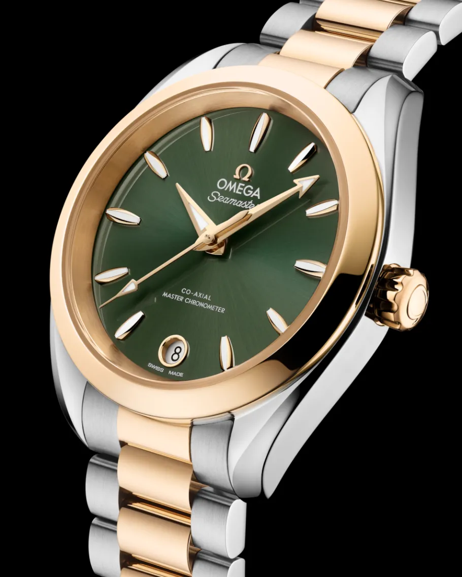 34 mm, acier ‑ or Moonshine™ sur acier ‑ or Moonshine™|OMEGA Discount