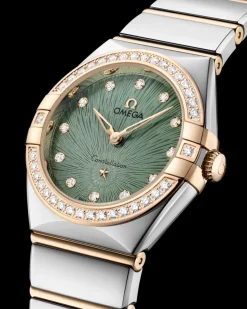 28 mm, acier ‑ or Moonshine™ sur acier ‑ or Moonshine™|OMEGA Clearance