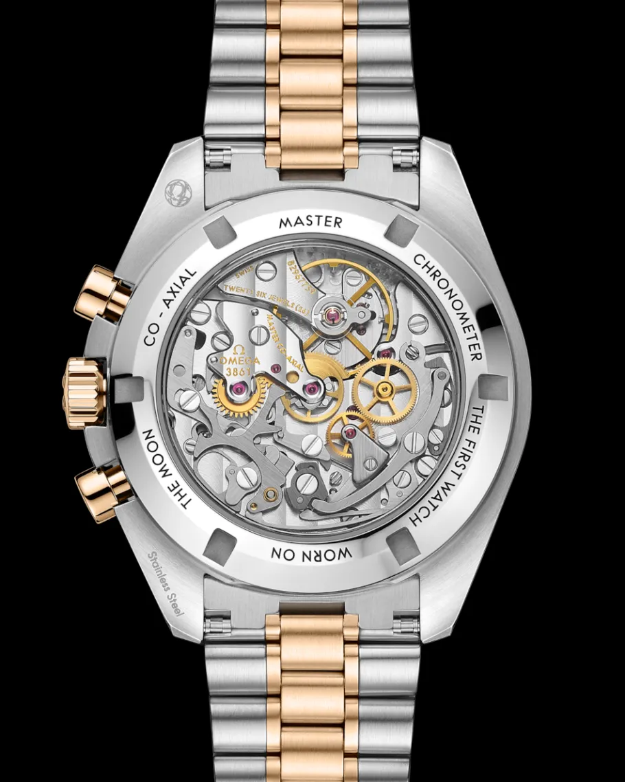 42 mm, acier ‑ or Moonshine™ sur acier ‑ or Moonshine™|OMEGA Fashion