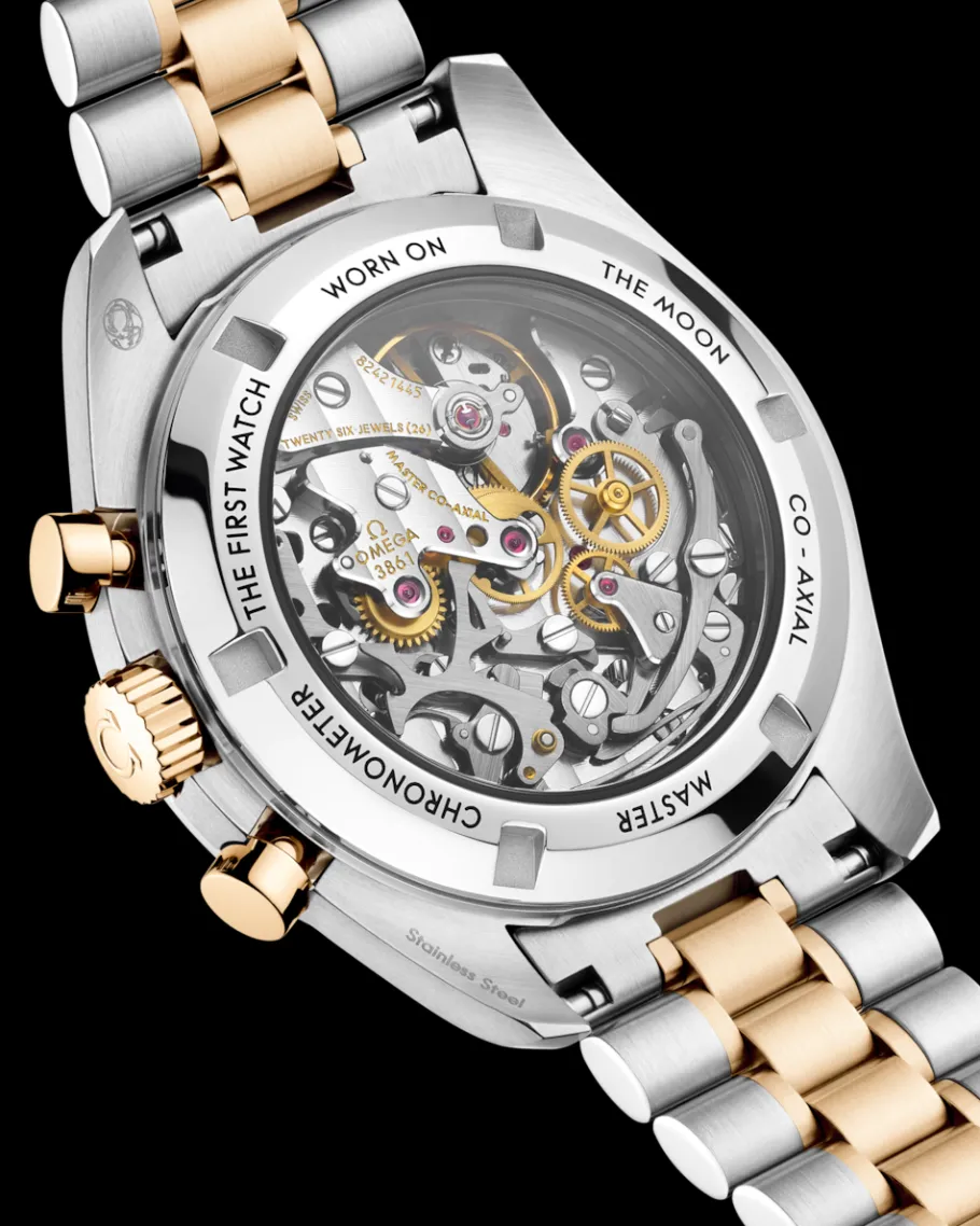 42 mm, acier ‑ or Moonshine™ sur acier ‑ or Moonshine™|OMEGA Fashion