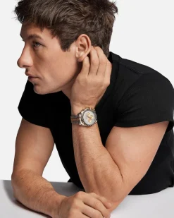 42 mm, acier ‑ or Moonshine™ sur acier ‑ or Moonshine™|OMEGA Fashion