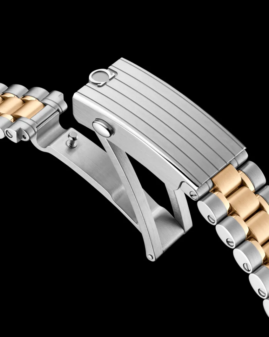 42 mm, acier ‑ or Moonshine™ sur acier ‑ or Moonshine™|OMEGA Fashion