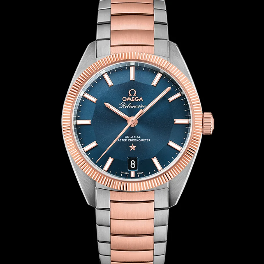 39 mm, acier ‑ or « Sedna™ » sur acier ‑ or « Sedna™ »|OMEGA New