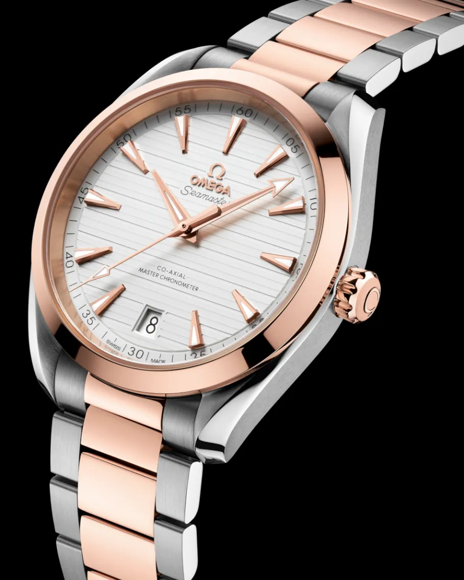 41 mm, acier ‑ or « Sedna™ » sur acier ‑ or « Sedna™ »|OMEGA Online