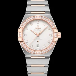 39 mm, acier ‑ or « Sedna™ » sur acier ‑ or « Sedna™ »|OMEGA Hot