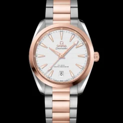 38 mm, acier ‑ or « Sedna™ » sur acier ‑ or « Sedna™ »|OMEGA Discount