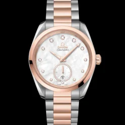 38 mm, acier ‑ or « Sedna™ » sur acier ‑ or « Sedna™ »|OMEGA Fashion